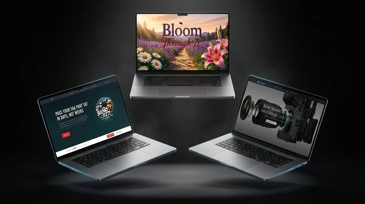 Custom websites and immersive web experiences.